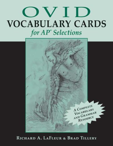 Beispielbild fr Ovid Vocabulary Cards for AP Selections zum Verkauf von GF Books, Inc.