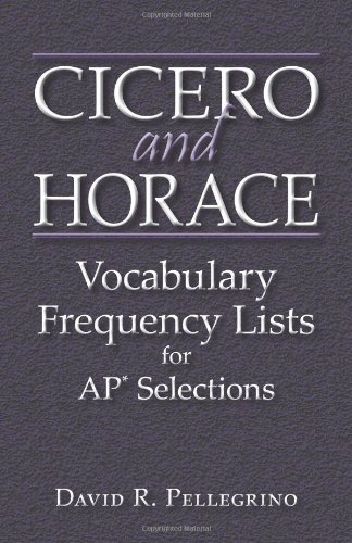 Stock image for Cicero and Horace (Paperback) for sale by CitiRetail