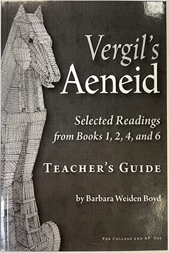 Stock image for Vergil's Aeneid Selected Readings From Books 1, 2, 4, and 6 Teacher's Guide for sale by Hippo Books
