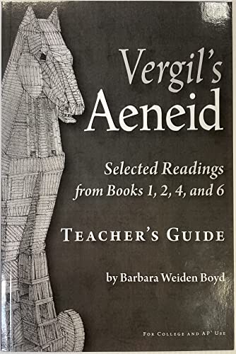 Stock image for Vergil's Aeneid Selected Readings From Books 1, 2, 4, and 6 Teacher's Guide for sale by More Than Words