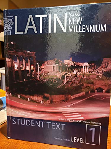 Beispielbild fr Latin for the New Millennium: Student Text, Level 1 zum Verkauf von Textbooks_Source