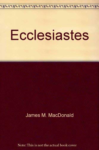 9780865240919: Ecclesiastes