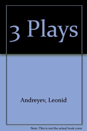 3 Plays (9780865273887) by Andreyev, Leonid