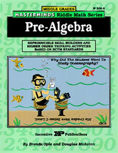 9780865303386: Masterminds Pre Algebra: Reproducible Skill Builders and Higher Order Thinking Activities Based on NCTM Standards (Kids' Stuff)