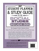 Beispielbild fr Student Planner & Study Guide for Social Studies Success zum Verkauf von Wonder Book