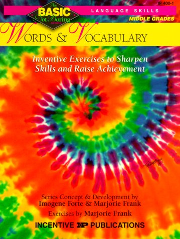 Beispielbild fr Words & Vocabulary BASIC/Not Boring 6-8+: Inventive Exercises to Sharpen Skills and Raise Achievement zum Verkauf von SecondSale