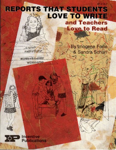 Imagen de archivo de Reports That Students Love to Write & Teachers Love to Read (Kids's Stuff Series) a la venta por Wonder Book