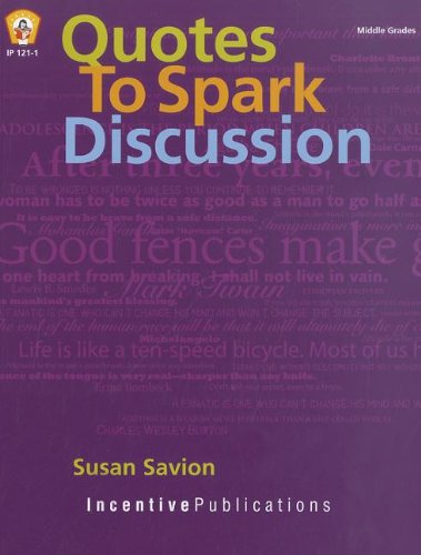 Imagen de archivo de Quotes to Spark Discussion a la venta por Better World Books