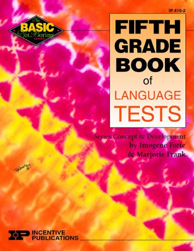 Stock image for Fifth Grade Book of Language Tests for sale by ThriftBooks-Atlanta