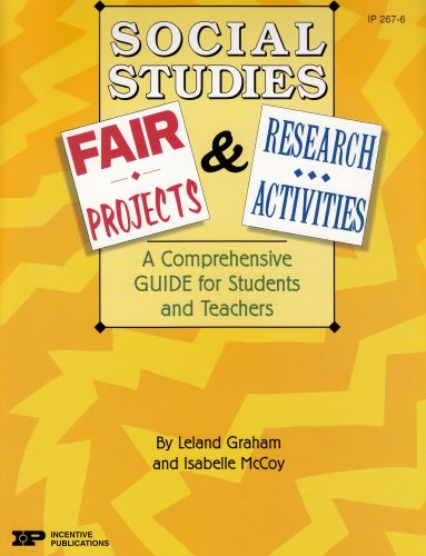 Stock image for Social Studies Fair Projects & Research Activities: A Comprehensive Guide for Students and Teachers (School Fairs) for sale by Wonder Book