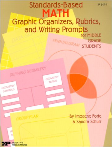 9780865304918: Standards-Based Math: Graphic Organizers, Rubrics, and Writing Prompts for Middle Grade Students
