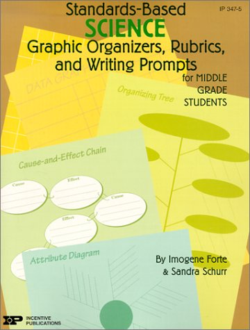 Stock image for Standards-Based Science Graphic Organizers, Rubrics, and Writing Prompts for Middle Grade Students for sale by Better World Books