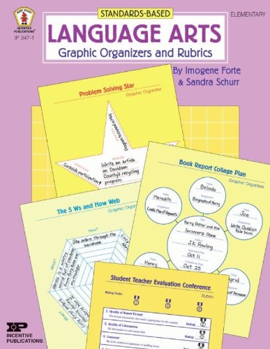 Beispielbild fr Standards-Based Language Arts: Graphic Organizers and Rubrics: Elementary (Standards-based Graphic Organizers & Rub) zum Verkauf von Wonder Book