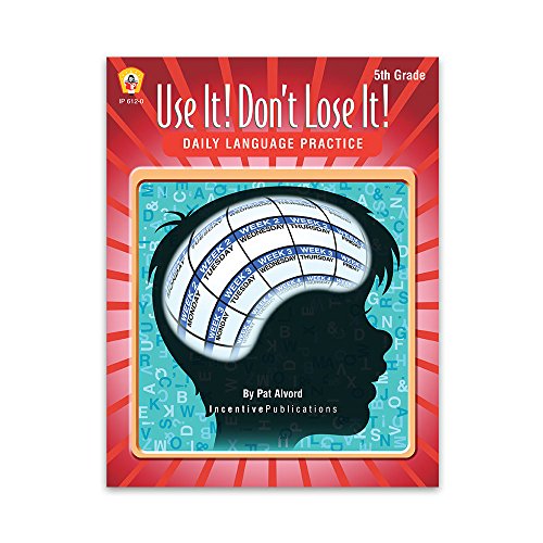 Beispielbild fr Daily Language Practice 5th Grade: Use It! Don't Lose It! zum Verkauf von HPB-Emerald