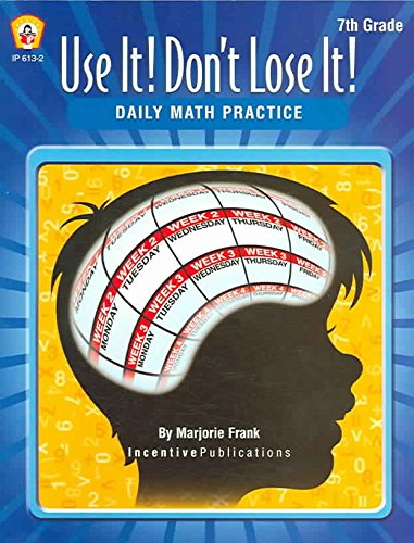 Stock image for Daily Language Practice 7th Grade: Use It! Don't Lose It! for sale by Reliant Bookstore