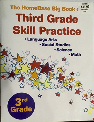 Imagen de archivo de The Homebase Big Book of 3rd Grade Skill Practice a la venta por HPB-Red
