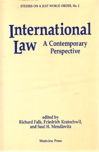 Imagen de archivo de International Law : A Contemporary Perspective a la venta por Better World Books