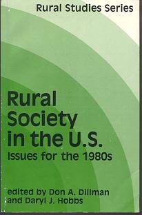 Beispielbild fr Rural Society : Issues for the Nineteen Eighties zum Verkauf von Better World Books