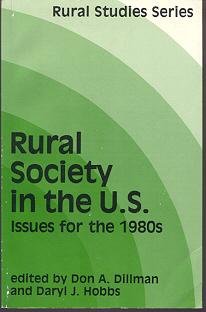 Stock image for Rural Society : Issues for the Nineteen Eighties for sale by Better World Books