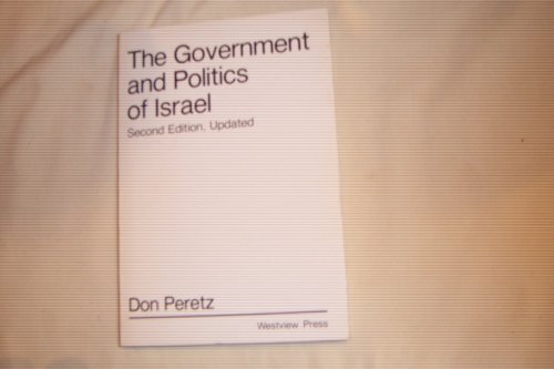 Stock image for The Government and Politics Of Israel for sale by Nilbog Books