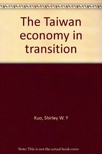 Beispielbild fr The Taiwan Economy In Transition zum Verkauf von Solr Books