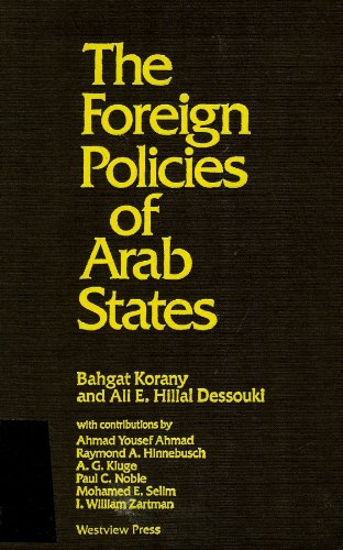 9780865316973: The Foreign Policies Of Arab States