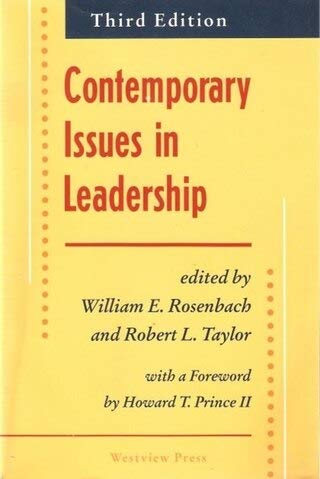 Stock image for Contemporary Issues in Leadership for sale by Better World Books