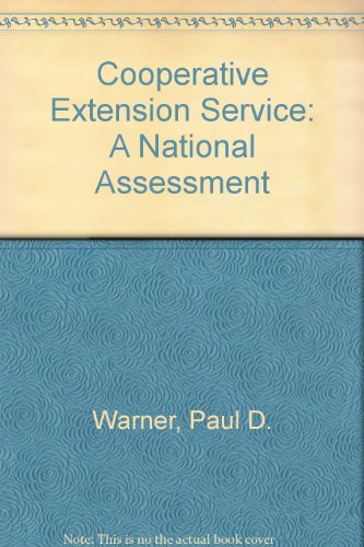 Stock-Bild f�r The Cooperative Extension Service: A National Assessment