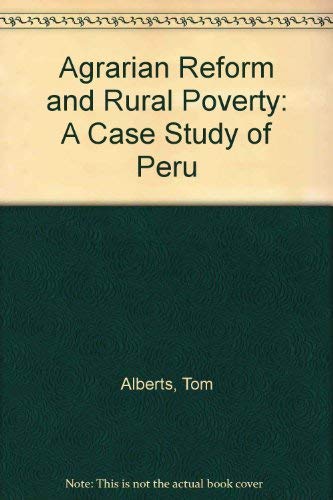 Immagine dell'editore per Agrarian Reform and Rural Poverty : A Case Study of Peru venduto da Better World Books Ltd