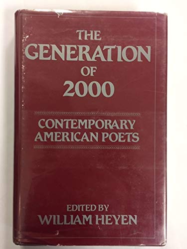 9780865380424: Generation of 2000: Contemporary American Poets