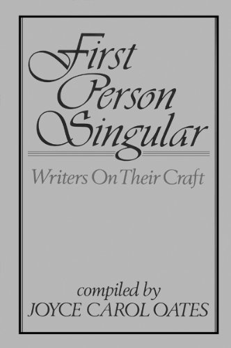 Stock image for First Person Singular: Writers on Their Craft for sale by Abacus Bookshop