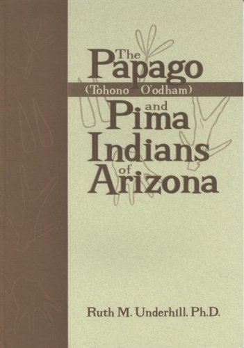 The Papago (Tohono O'odham) and Pima Indians of Arizona (9780865410596) by Ruth M. Underhill