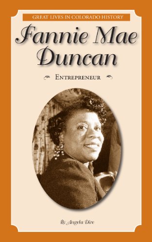 Beispielbild fr Fannie Mae Duncan : Entrepreneur zum Verkauf von Better World Books: West