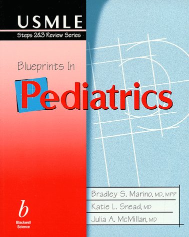 Beispielbild fr Blueprints in Pediatrics zum Verkauf von Better World Books