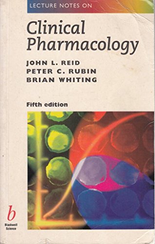 Imagen de archivo de Lecture Notes on Clinical Pharmacology a la venta por AwesomeBooks