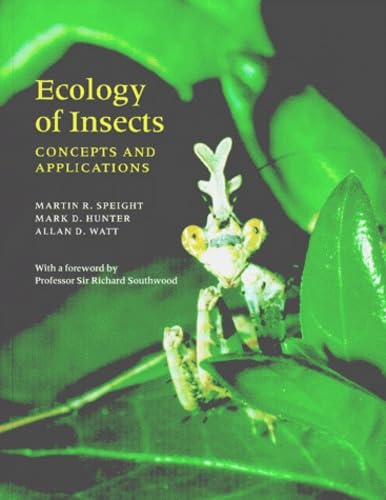 Beispielbild fr Ecology of Insects : Concepts and Applications zum Verkauf von Better World Books