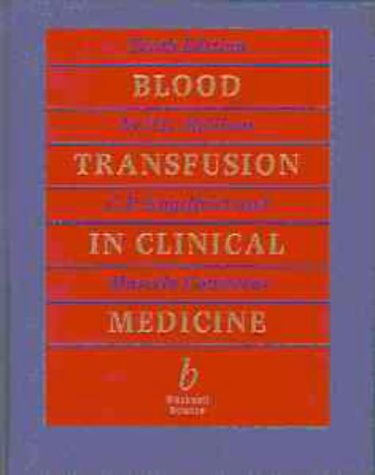 Stock image for Blood Transfusion in Clinical Medicine for sale by medimops