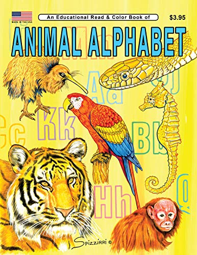 Imagen de archivo de Animal Alphabet: An Educational Coloring Book a la venta por Jenson Books Inc