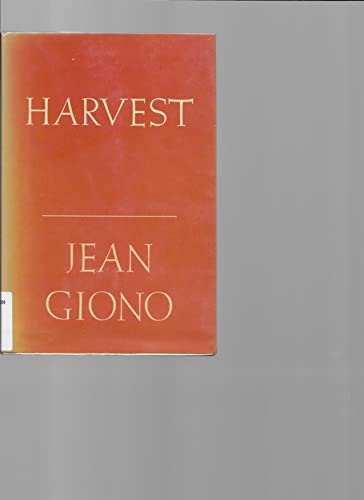 Harvest (9780865471245) by Jean Giono