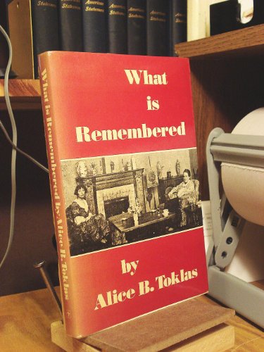 Beispielbild fr What Is Remembered zum Verkauf von Books From California