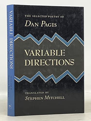 Stock image for Variable Directions: Selected Poetry for sale by HPB-Red