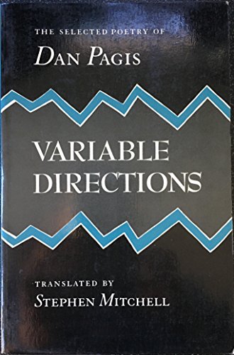 Stock image for Variable Directions: Selected Poetry for sale by Arundel Books