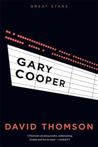 Gary Cooper (Great Stars) (9780865479326) by Thomson, David