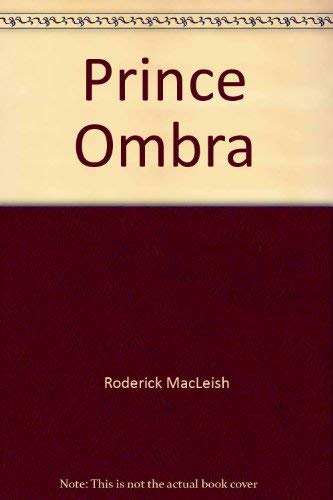 Imagen de archivo de PRINCE OMBRA [Uncorrected Proof] a la venta por Riverow Bookshop