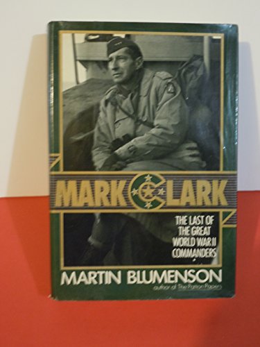 Beispielbild fr Mark Clark zum Verkauf von Better World Books