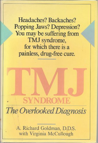 Beispielbild fr Tmj Syndrome: The Overlooked Diagnosis zum Verkauf von ThriftBooks-Atlanta