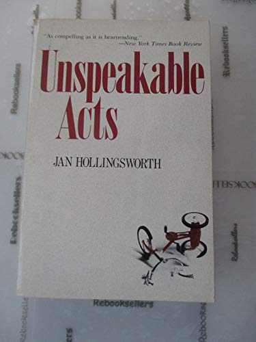 9780865532007: Unspeakable Acts