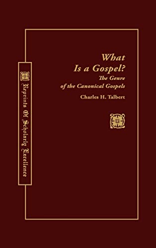 Imagen de archivo de What Is a Gospel: the Genre of the Canonical Gospels a la venta por Shelley and Son Books (IOBA)