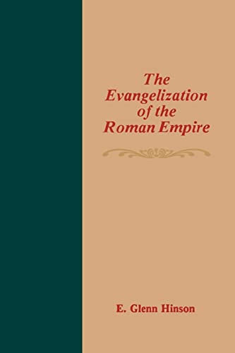Beispielbild fr Evangelization of the Roman Empire zum Verkauf von Better World Books