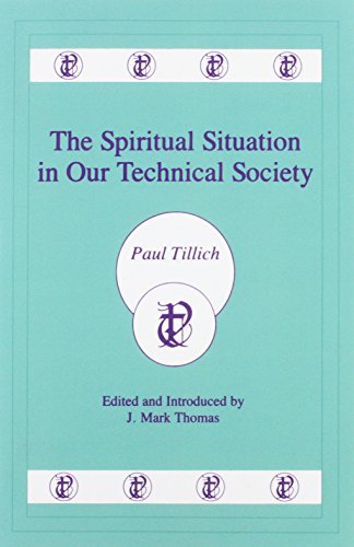 Beispielbild fr Spiritual Situation in Our Technical Society zum Verkauf von Better World Books